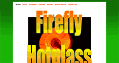 Desktop Screenshot of fireflyhotglass.net
