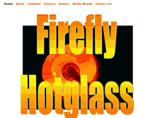 Tablet Screenshot of fireflyhotglass.net